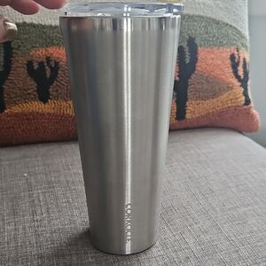 Corkcicle Silver Stainless Steel Tumbler
